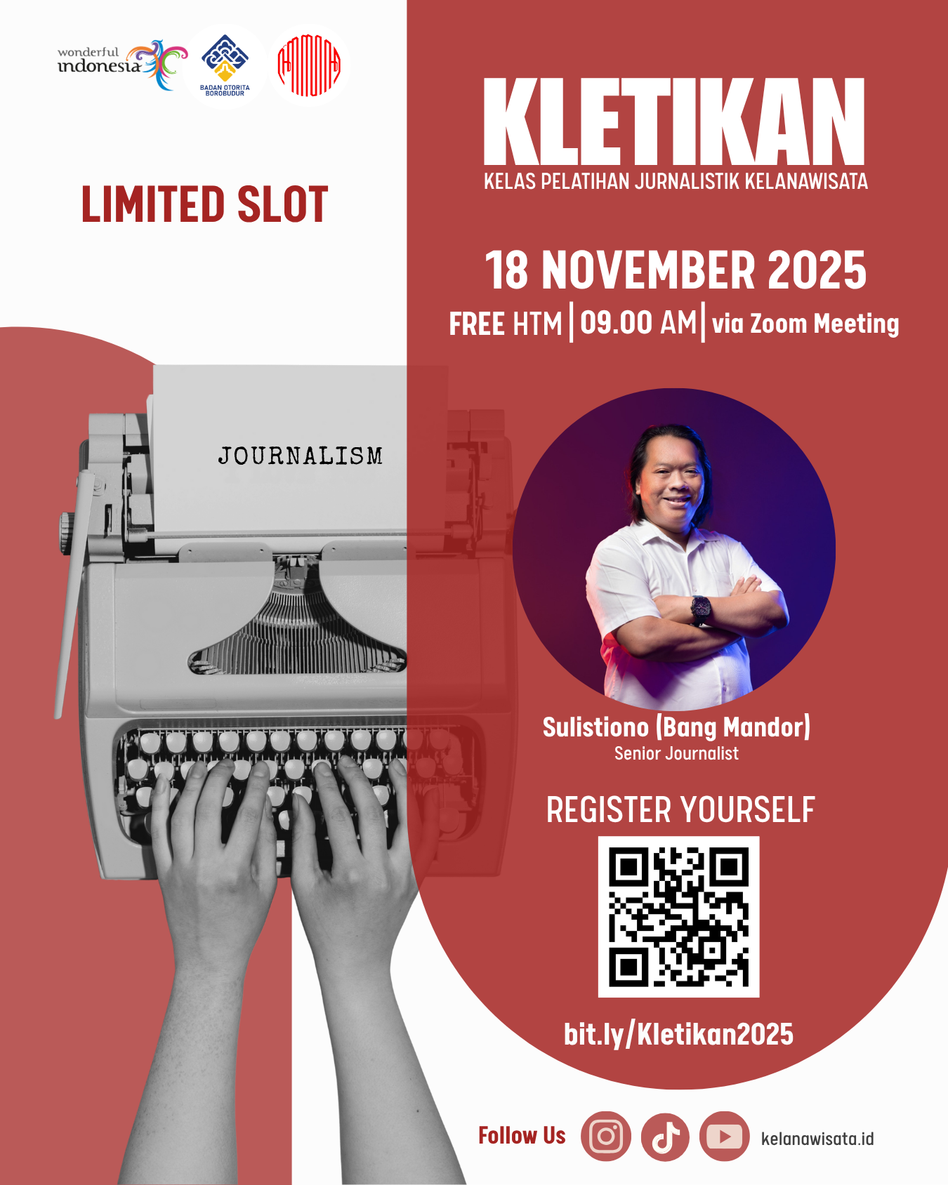 Kelanawisata Menyelenggarakan Kelas Pelatihan Jurnalistik 